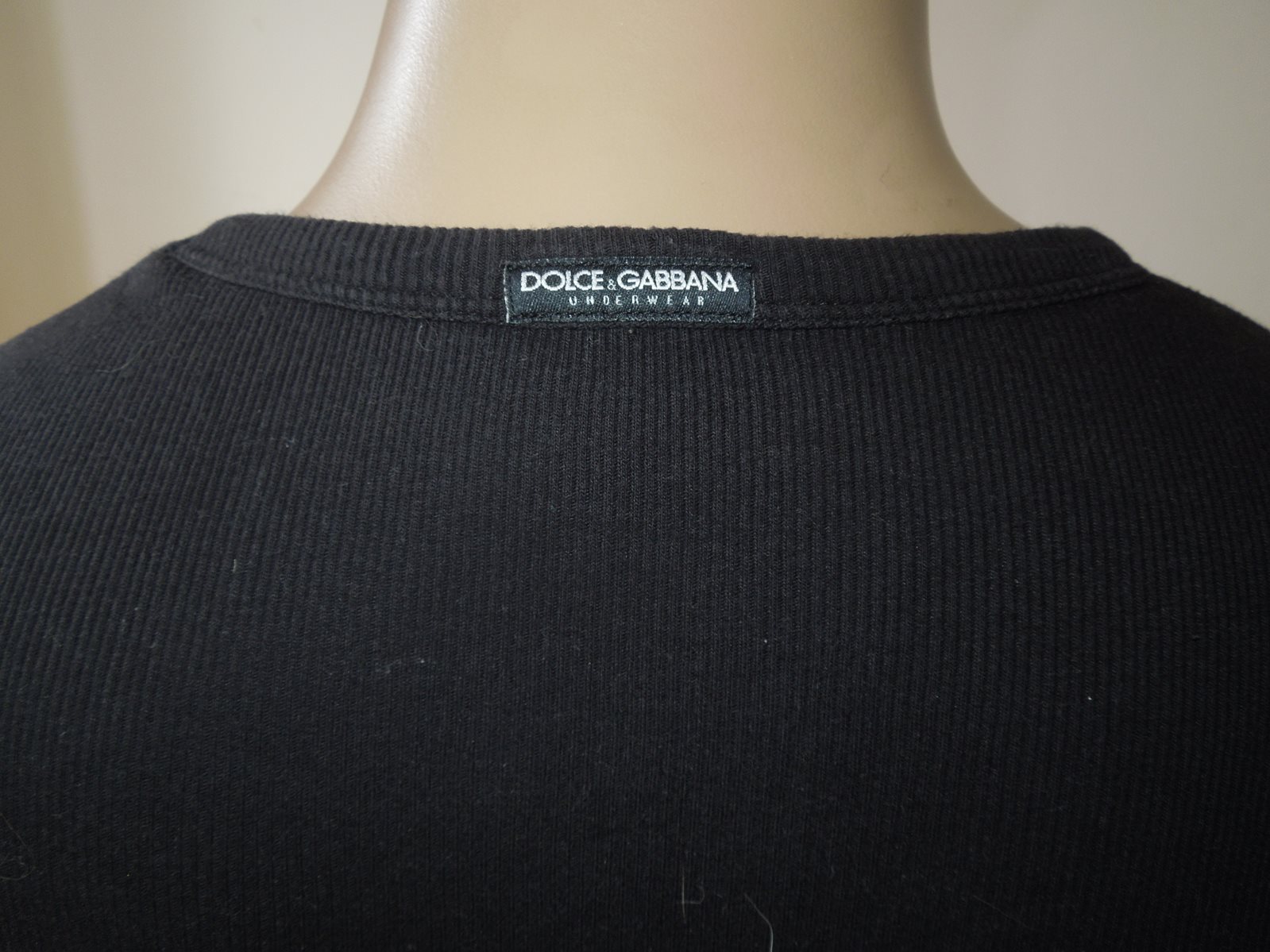 Dolce & Gabbana Black Short Sleeve Top - The Loft, London