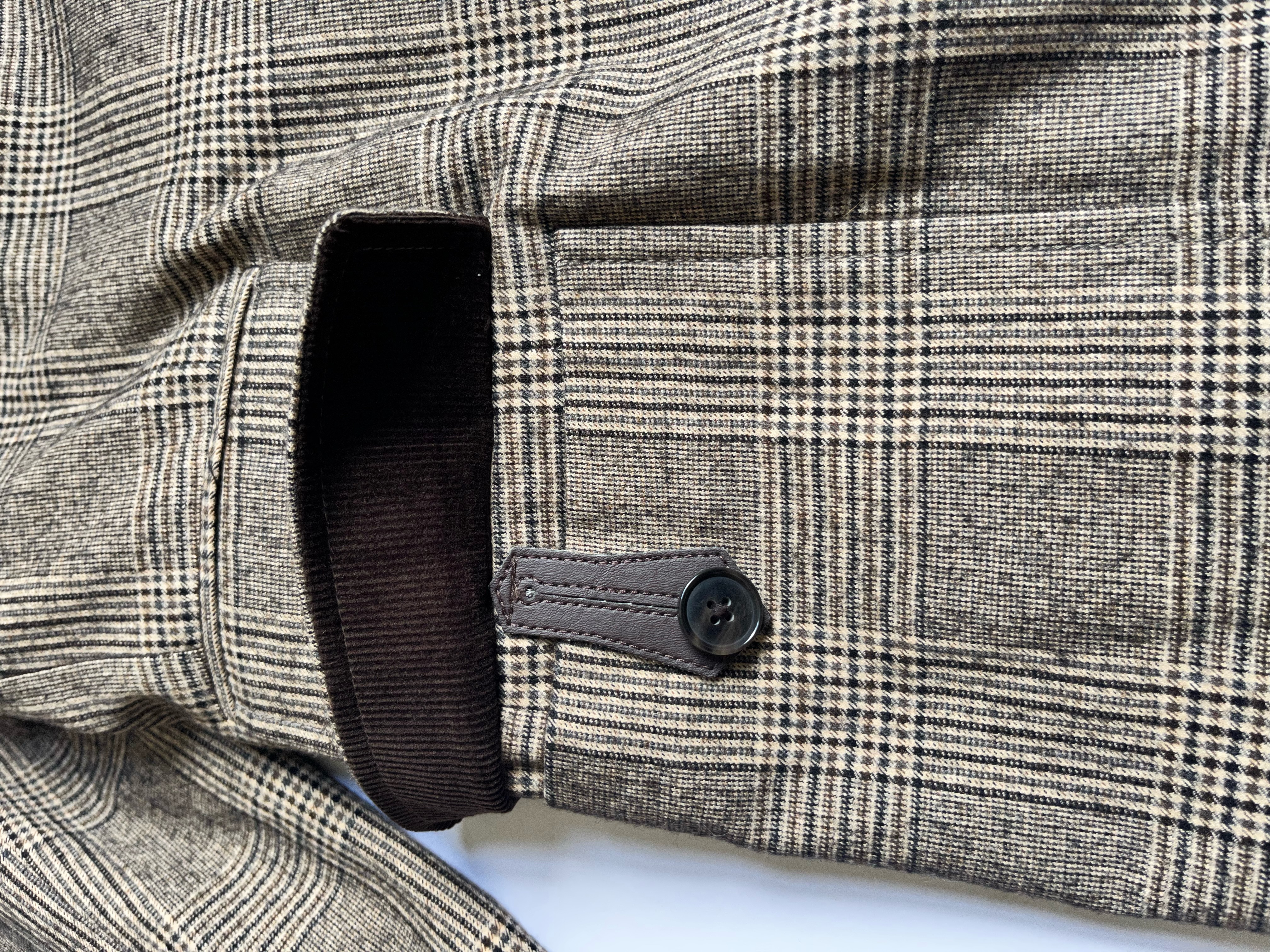 Dolce & Gabbana Men's Brown Checked Single-Breasted Jacket - The Loft, London