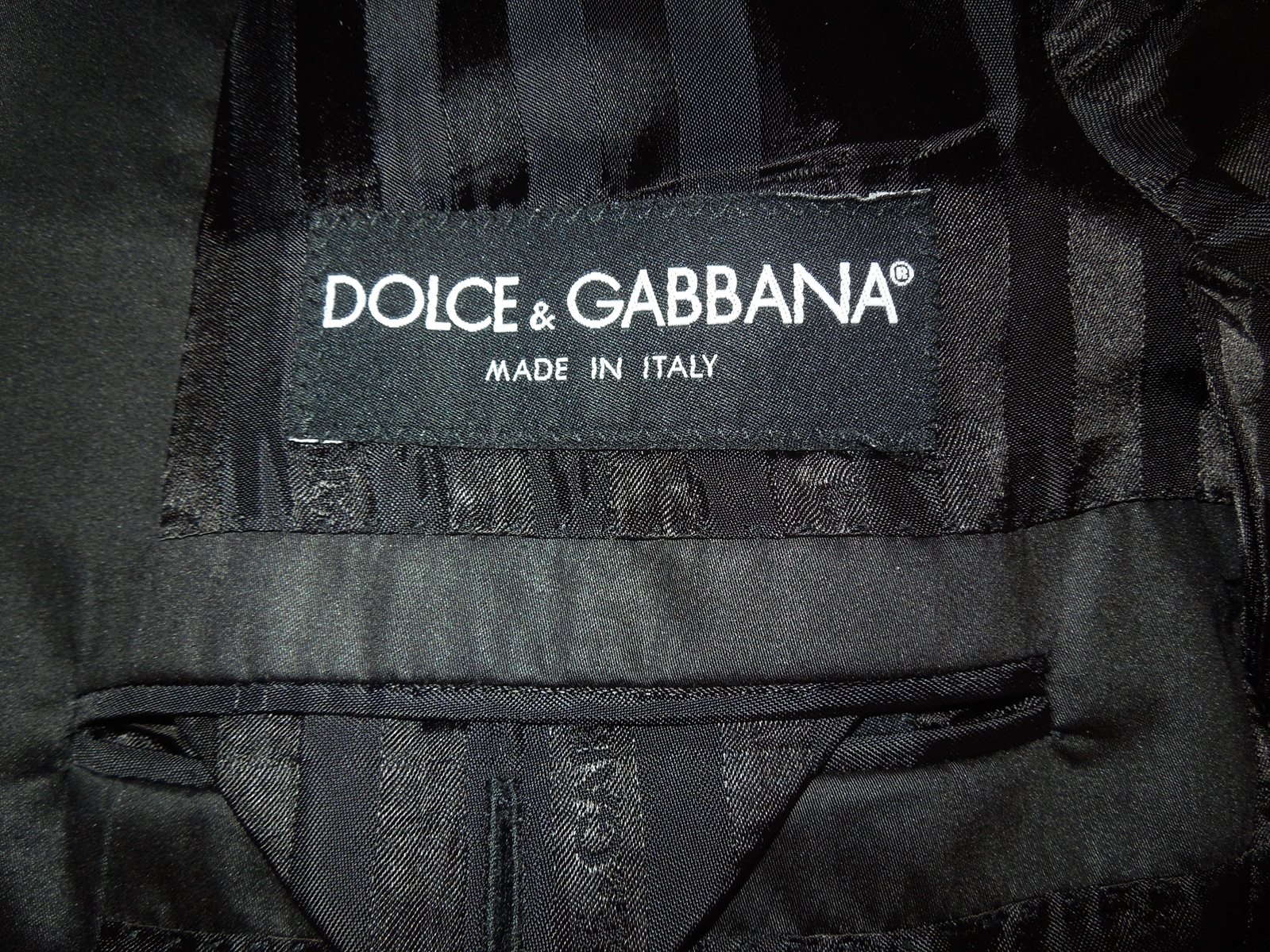Dolce & Gabbana Black Men's Single-Breasted Suit. - The Loft, London