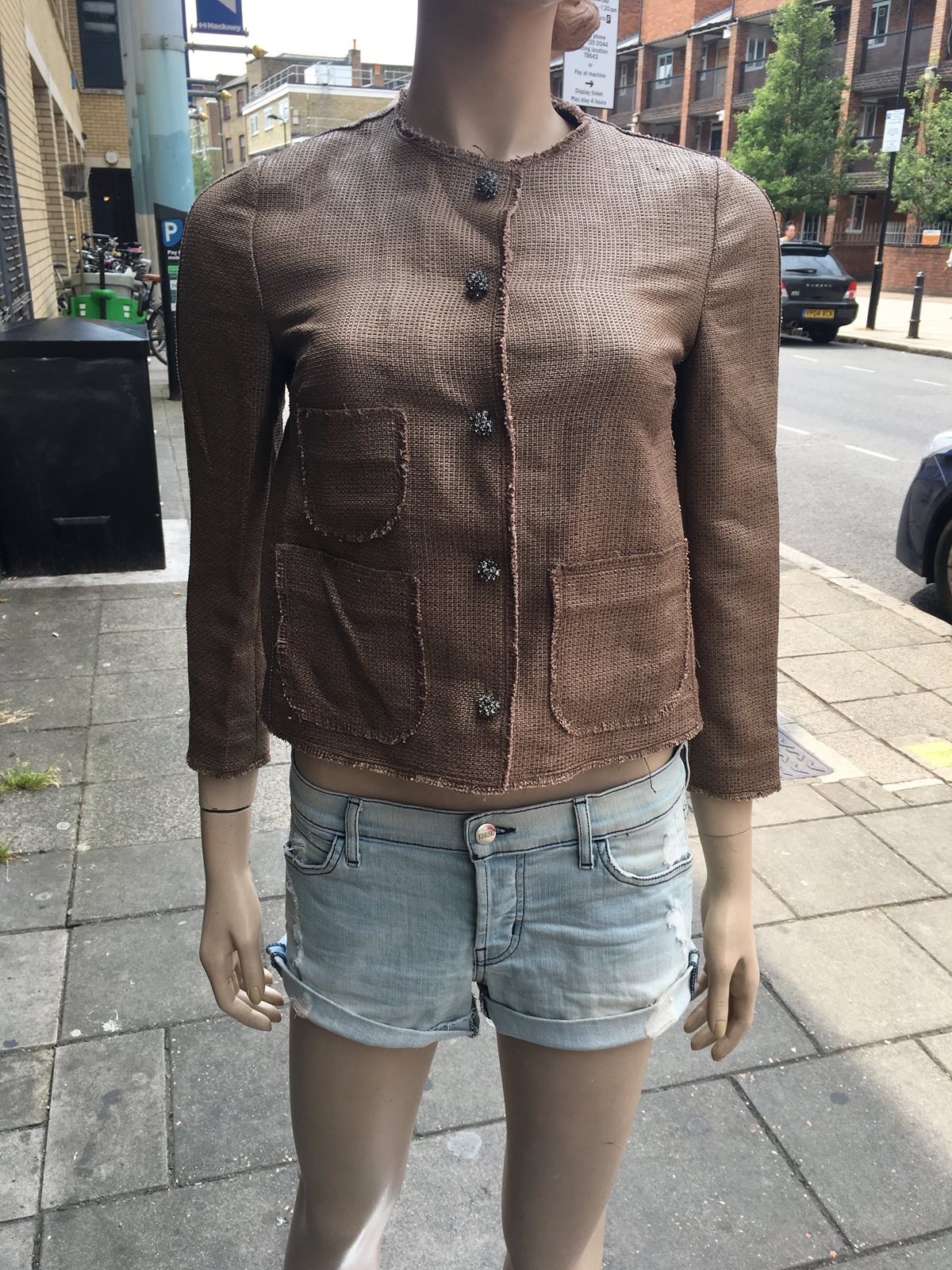 Dolce & Gabbana Short Ladies Summer Cotton Jacket - The Loft, London